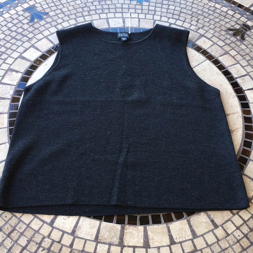 Eileen Fisher Wool Sleeveless Top